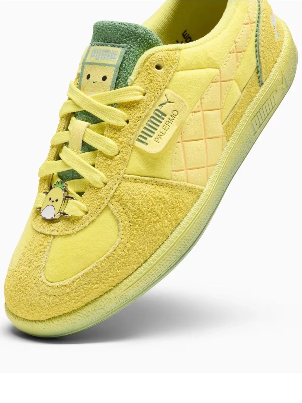 Puma Xsquishmallows Palermo Maui pineapple parakeet green talla 7 Women - Picture 5 of 10